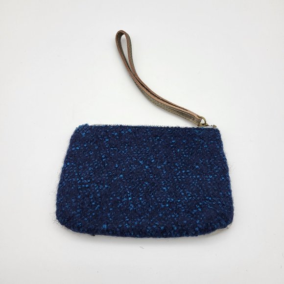 Anthropologie Miss Albright Embroidered Embellished "F" wristlet, NWT - Picture 2 of 6